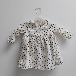 Carter's White Dress with Leapord Prints